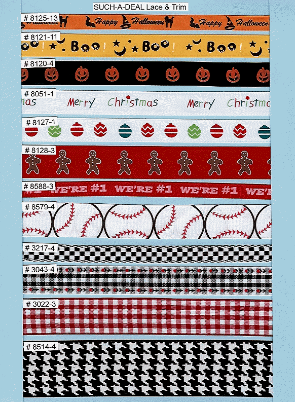 Novelty Ribbons 1